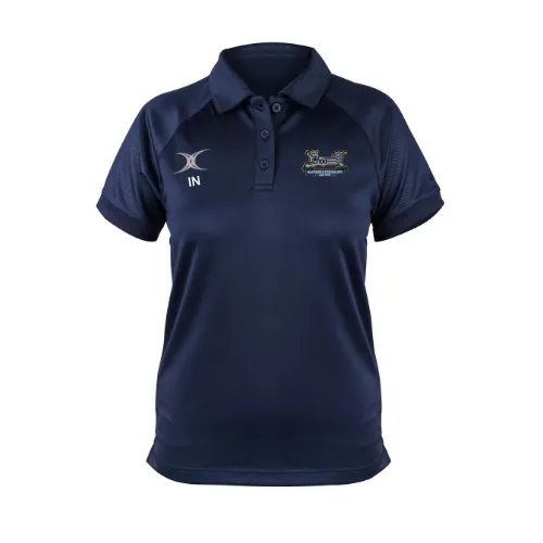 gilbert-rugby-hastings-bexhill-rfc-donna-polo-evo-manica-corta-blu-navy image 1