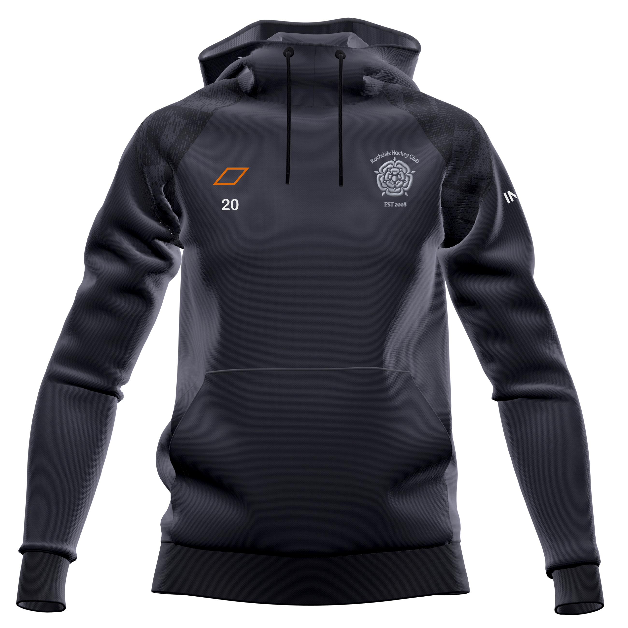 grays-rochdale-hc-gts-felpa-con-cappuccio-donna-nera image 2