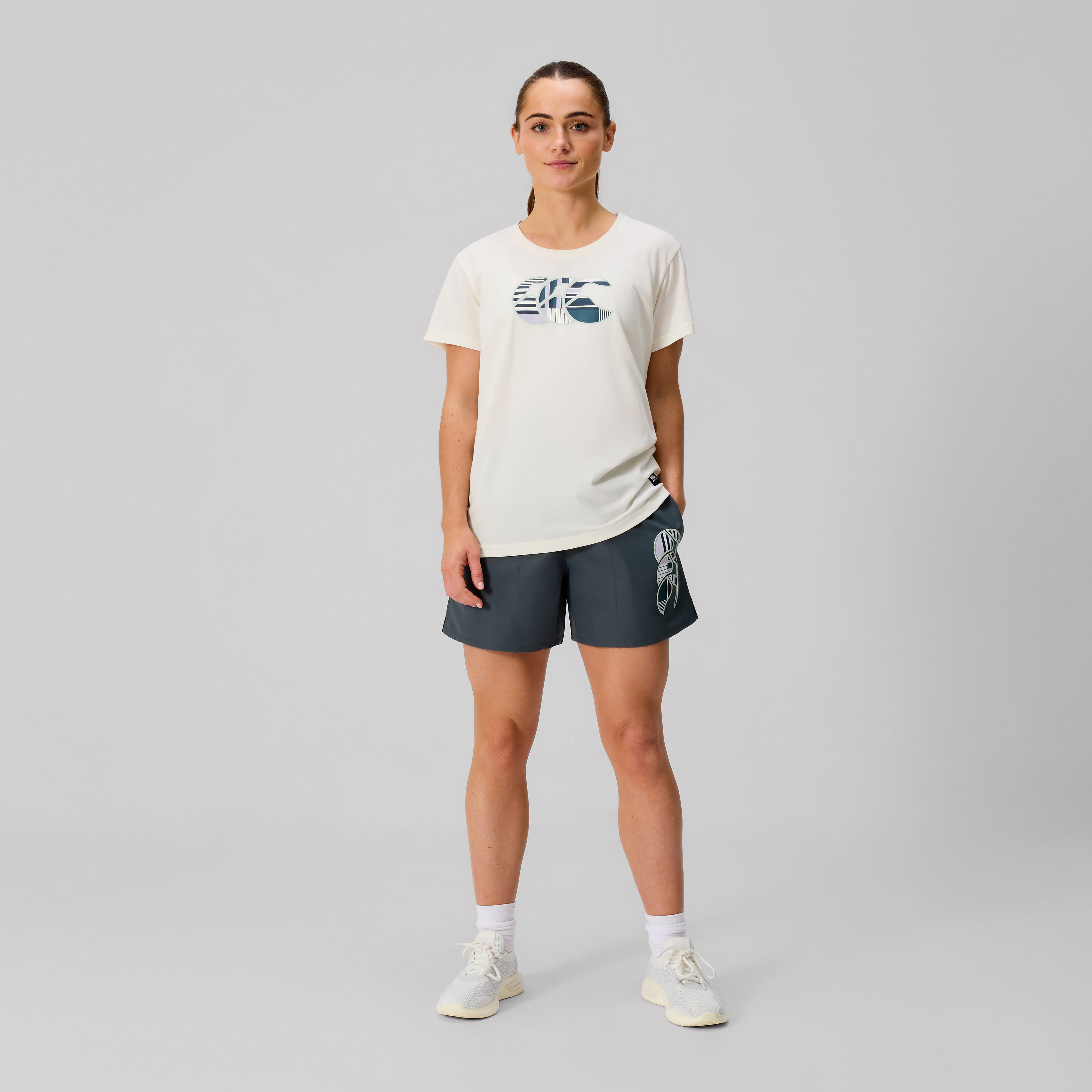 canterbury-uglies-tactic-pantaloncini-donna-grey image 2