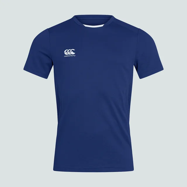 canterbury-club-dry-tee-uomo-maglia-rugby-blu image 1