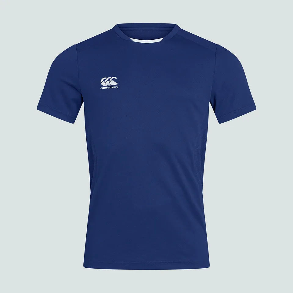 canterbury-club-dry-tee-uomo-maglia-rugby-blu image 1