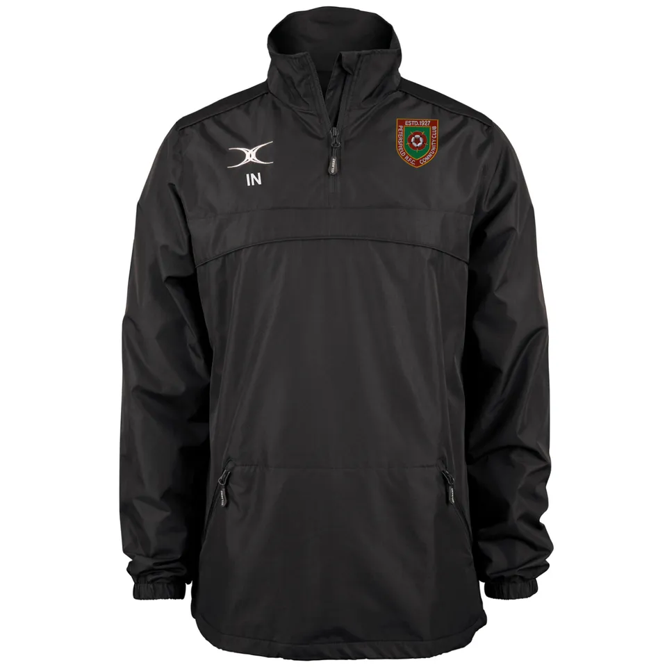 gilbert-rugby-photon-giacca-1-4-zip-uomo-petersfield-rfc-senior-nero image 1
