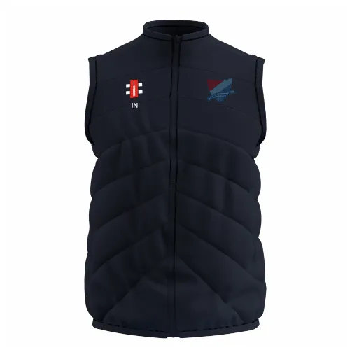 gray-nicolls-gts-gilet-bodywarmer-cricket-senior-northwood-cc-blu-navy-scuro image 1