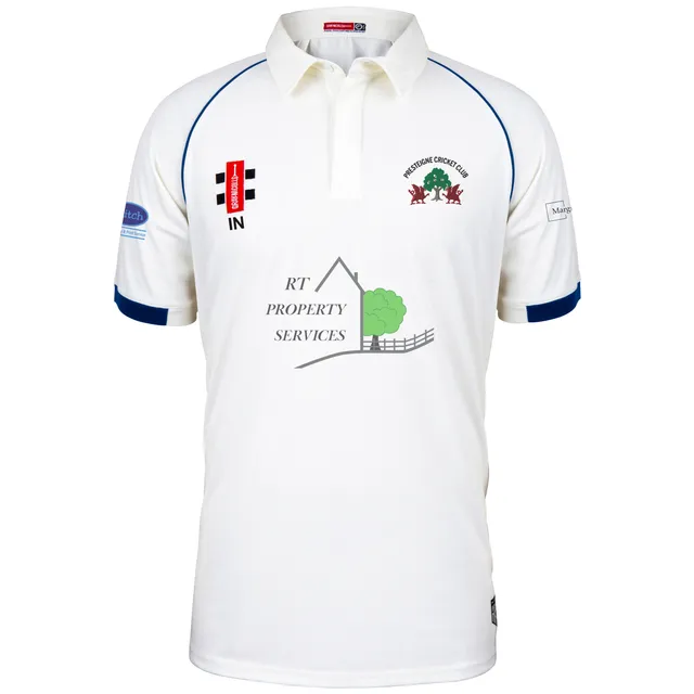 gray-nicolls-matrix-v2-maglia-cricket-manica-corta-junior-presteigne-cc-avorio-n image 1