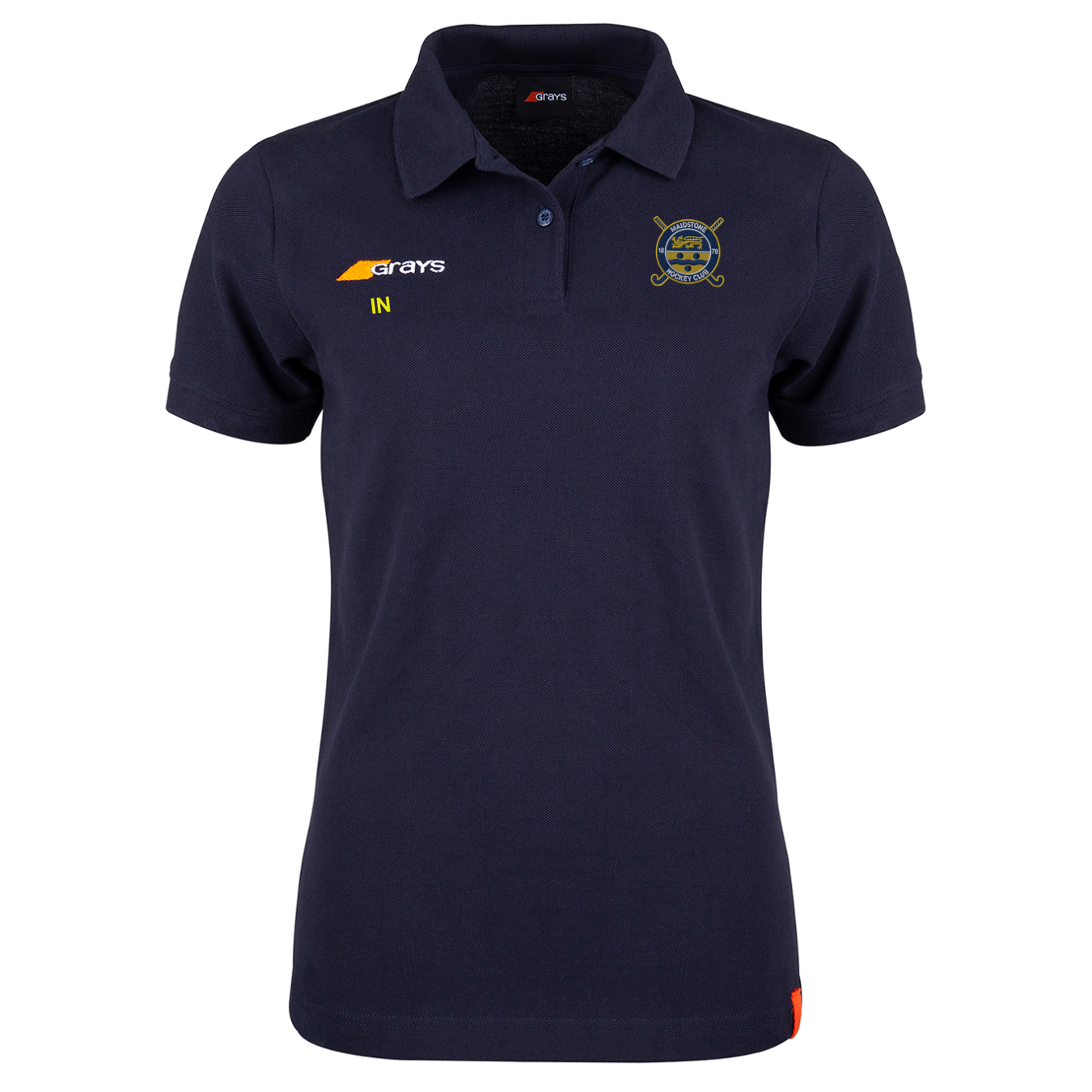 grays-maidstone-hc-tangent-polo-donna-blu-navy-in-cotone-organico image 1
