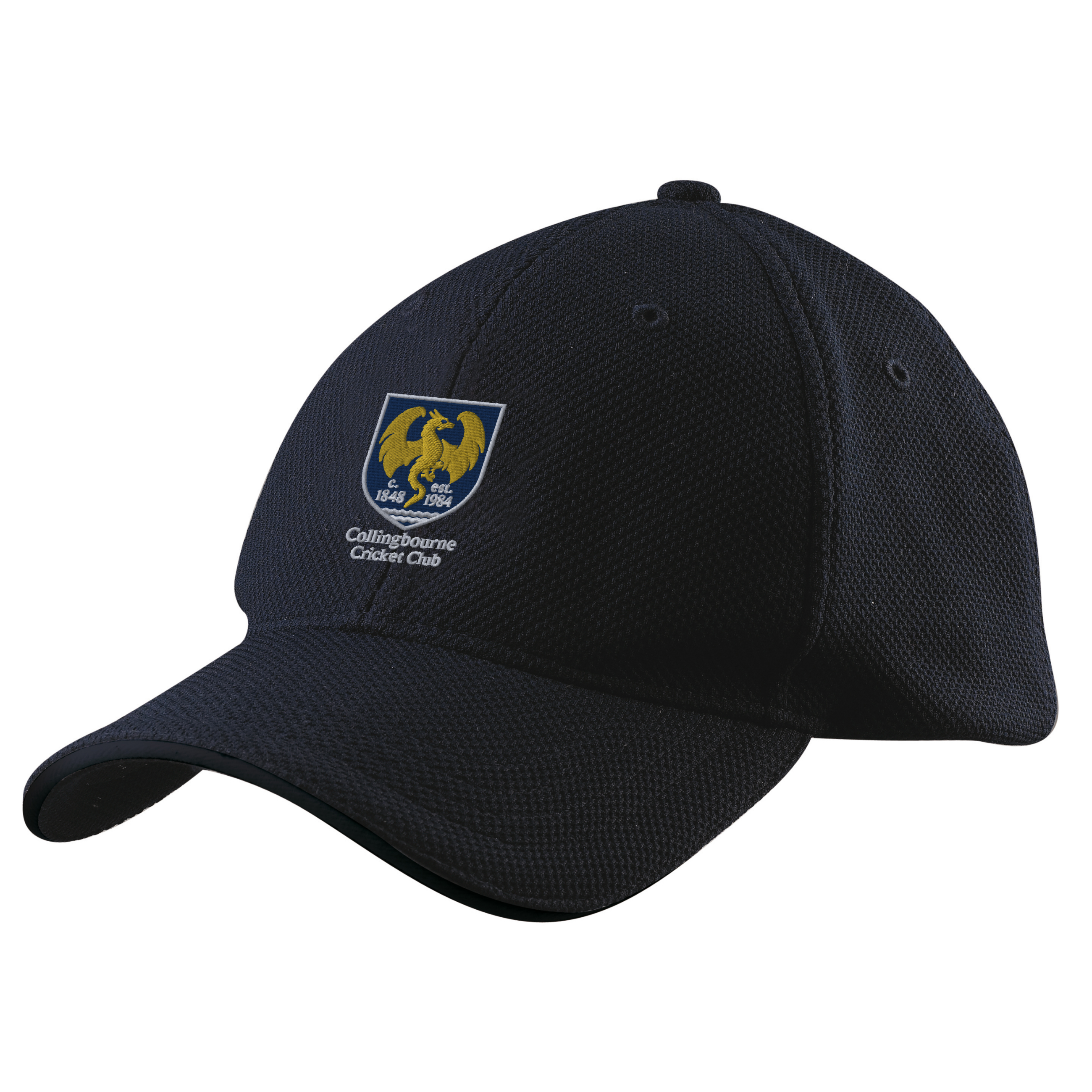 gray-nicolls-cricket-cap-adulto-blu-navy-collingbourne-cc image 1