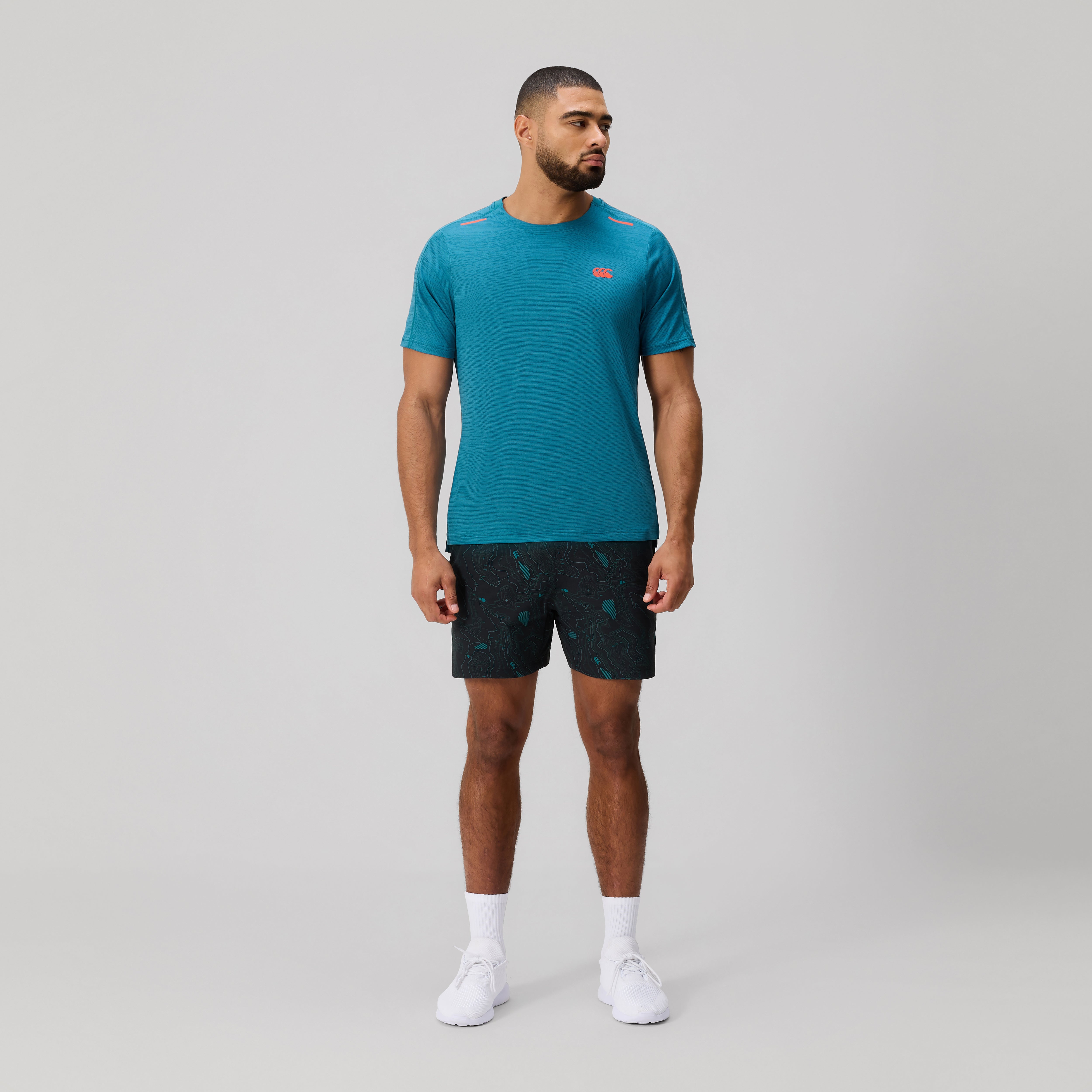 canterbury-tempo-t-shirt-training-uomo-blu-relaxed-fit image 2