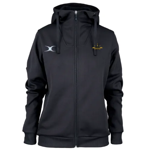 gilbert-rugby-crowthorne-rfc-pro-felpa-con-cappuccio-donna-nera image 1