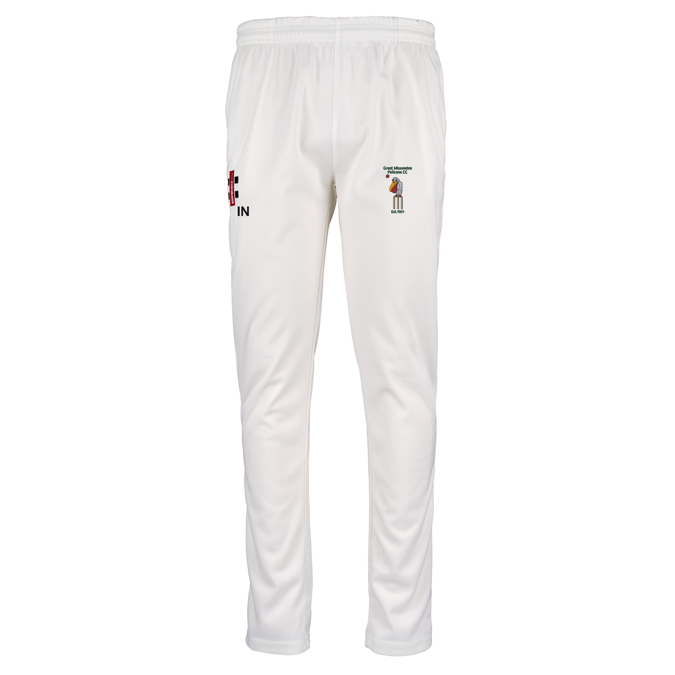 gray-nicolls-great-missenden-pelicans-cc-matrix-pantaloni-cricket-slim-fit-avori image 1