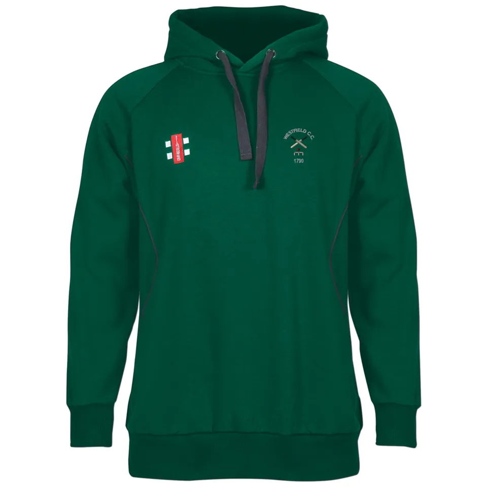 gray-nicolls-westfield-cricket-club-adulto-storm-felpa-con-cappuccio-verde image 1