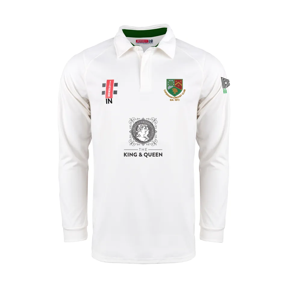 gray-nicolls-pro-performance-v2-maglia-cricket-manica-lunga-senior-avorio-verde- image 1