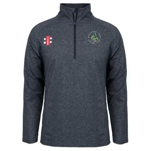 gray-nicolls-atherstone-cc-velocity-mid-layer-mezza-zip-nero-junior image 1