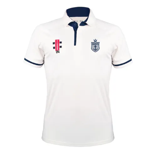 gray-nicolls-pro-performance-v3-maglia-s-s-senior-avorio-navy image 1
