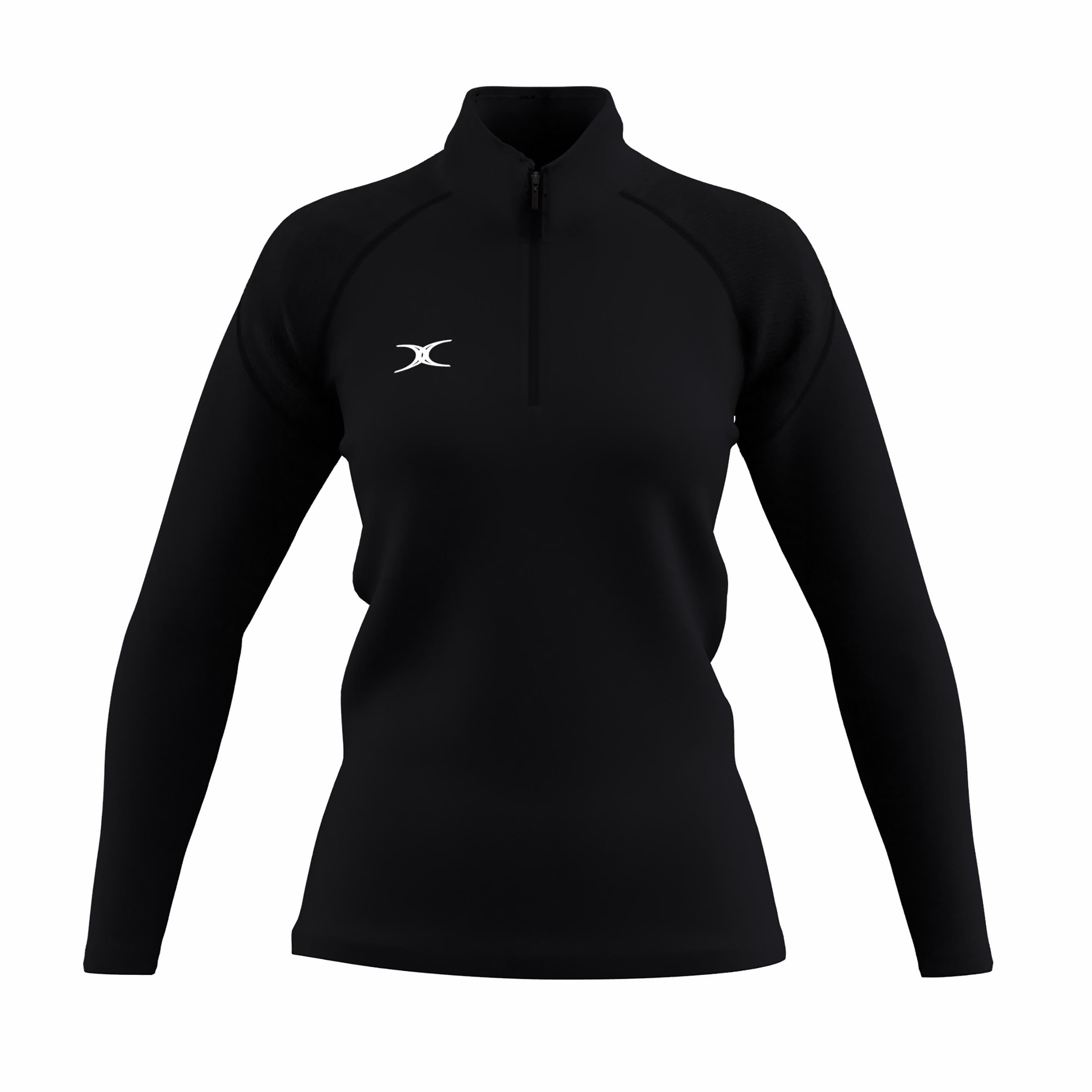 gilbert-rugby-gts-pile-donna-1-4-zip-collo-alto image 1