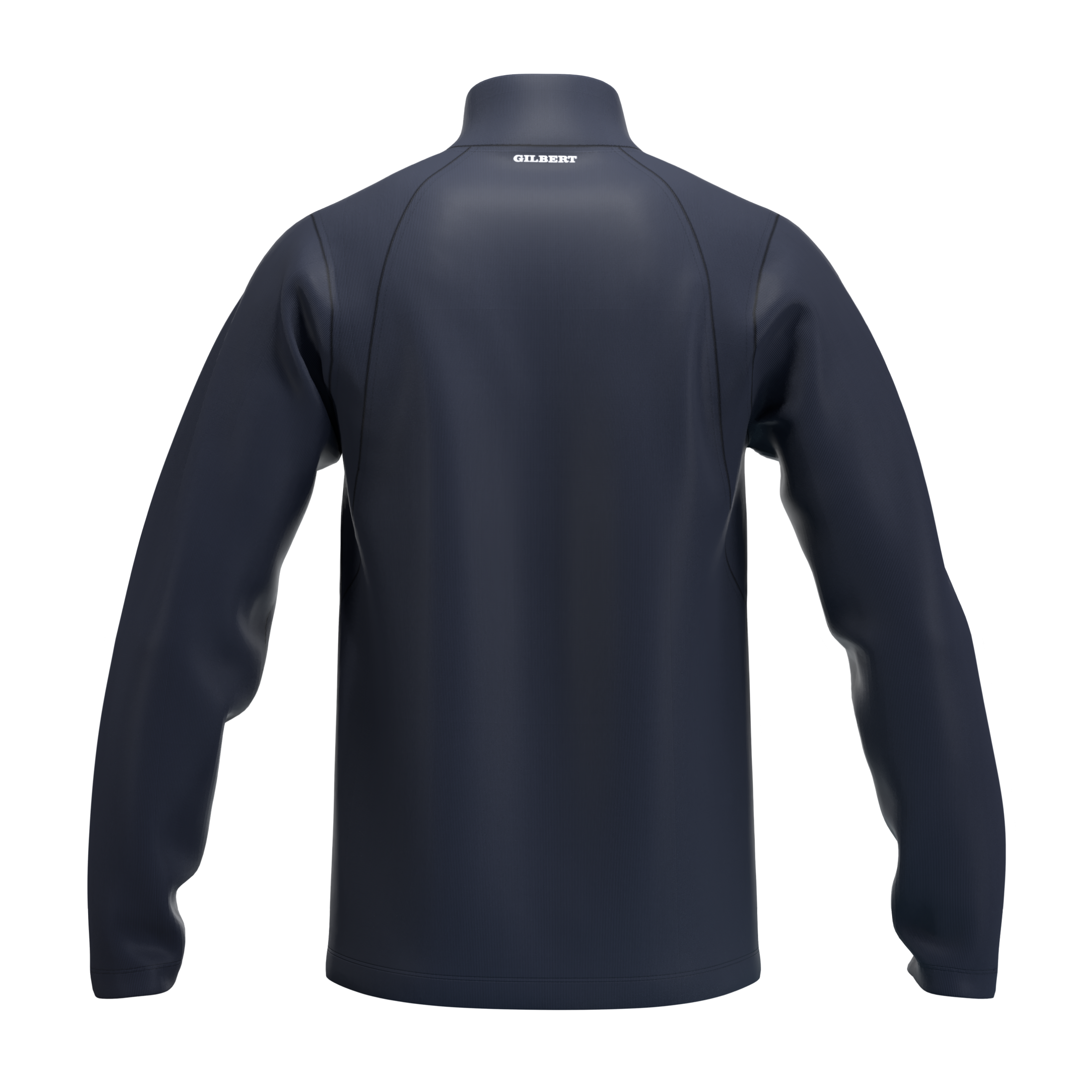 gilbert-rugby-henley-hawks-junior-atom-pile-1-4-zip-blu-navy-scuro image 2