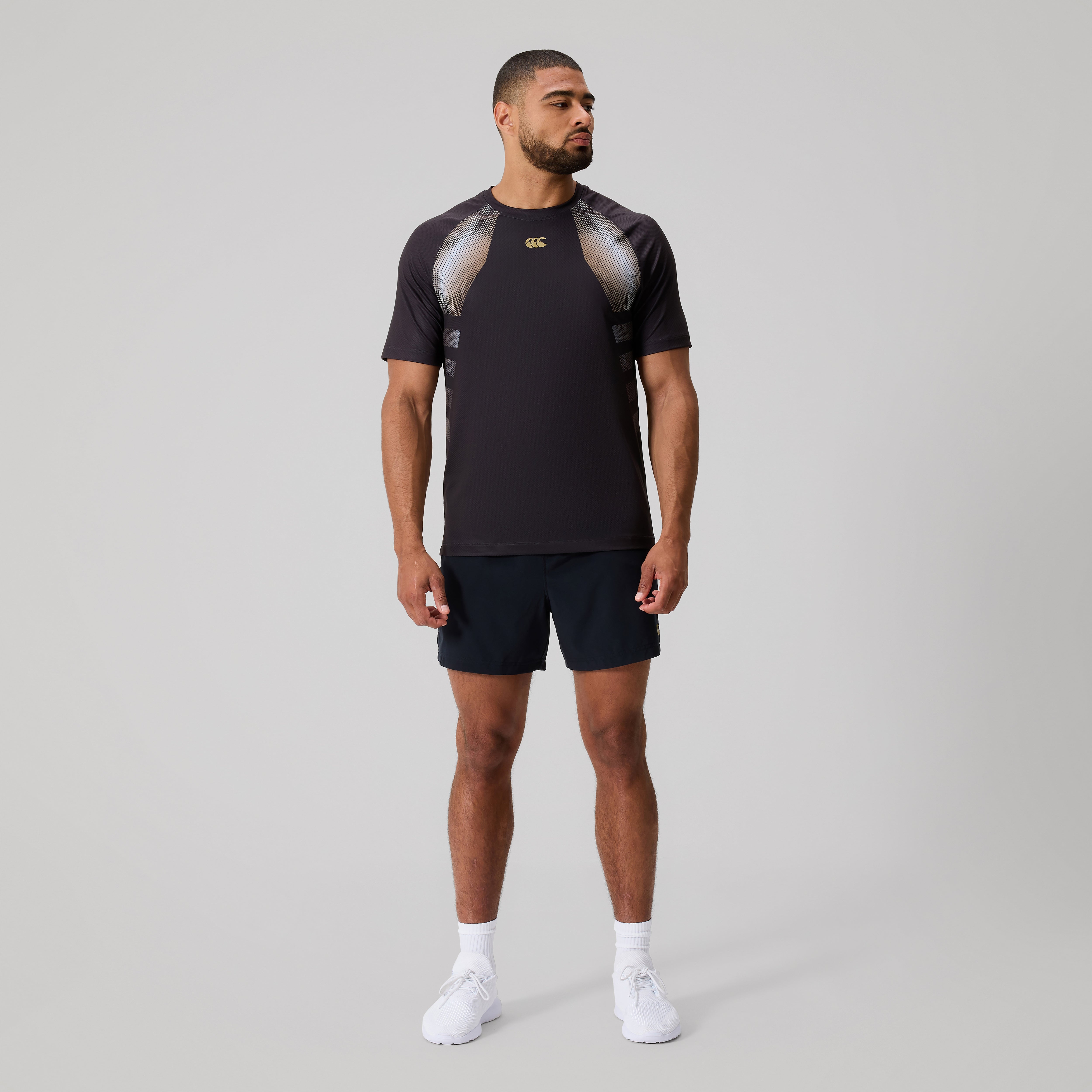 canterbury-tempo-t-shirt-allenamento-uomo-nero image 4