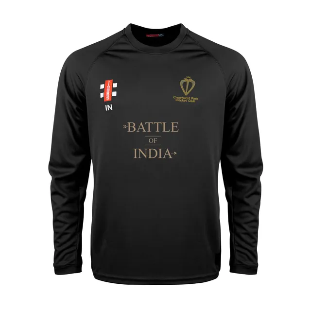 gray-nicolls-crowhurst-park-cc-matrix-v2-maglia-manica-lunga-junior-nero image 1