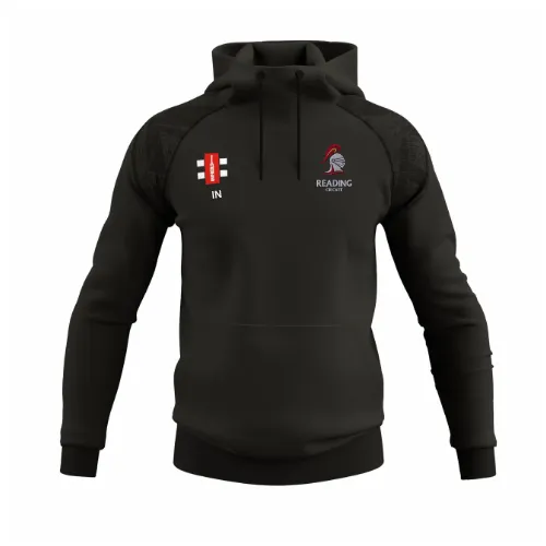 gray-nicolls-gts-felpa-con-cappuccio-senior-reading-university-cricket-club-nero image 1