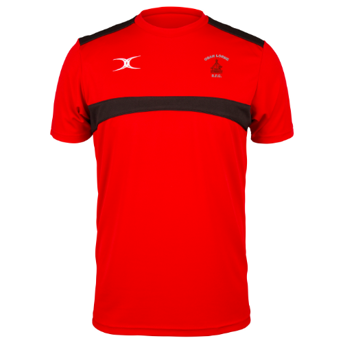 gilbert-rugby-photon-t-shirt-oban-lorne-rfc-junior-rosso-nero image 1