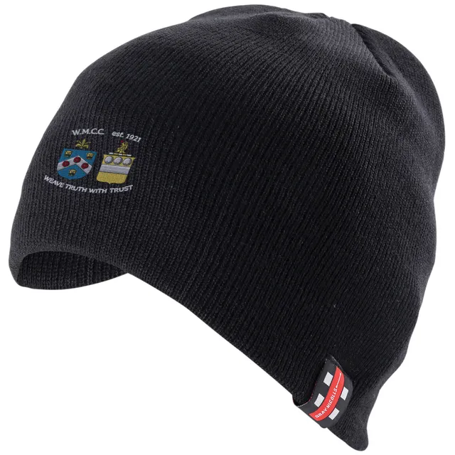 gray-nicolls-witney-mills-cc-berretto-beanie-nero-adulto image 1