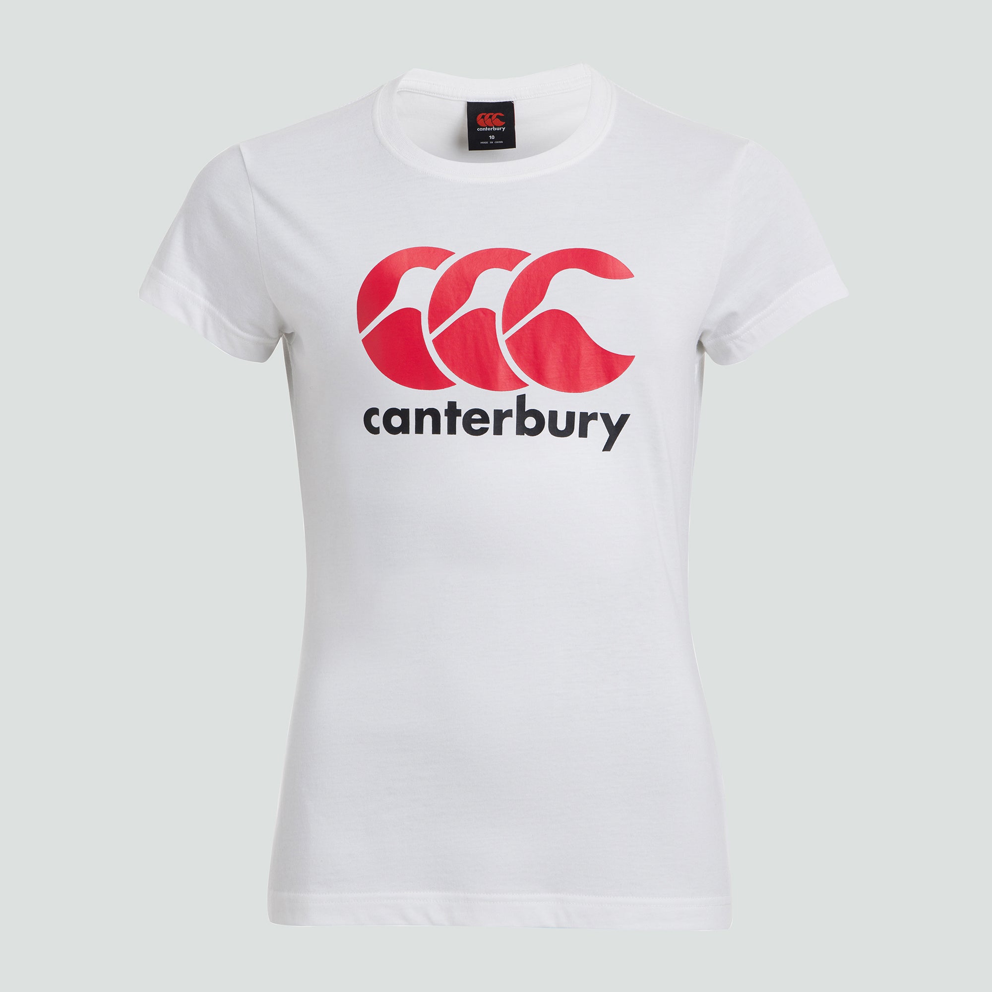 canterbury-ccc-logo-maglietta-donna-bianco image 1