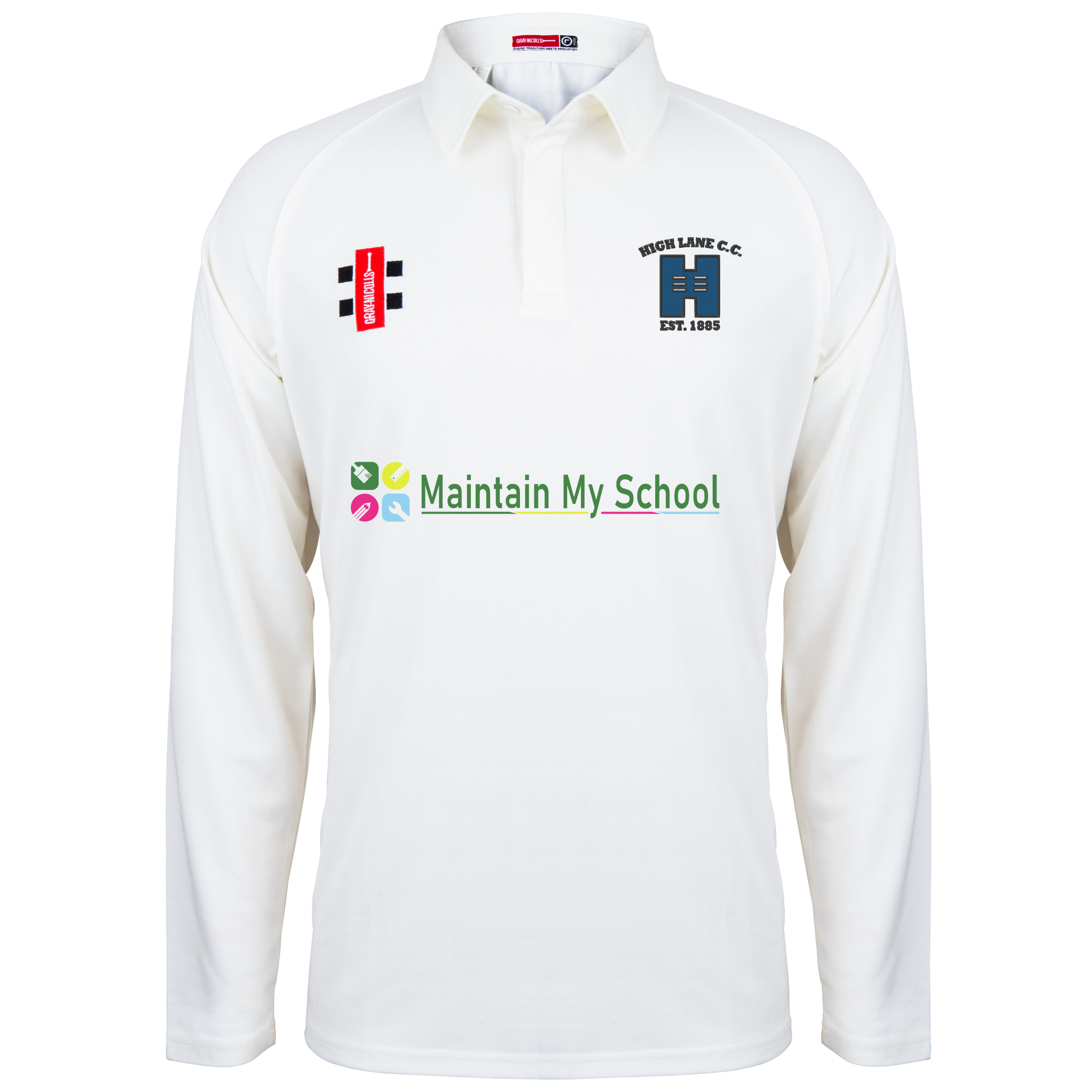 gray-nicolls-matrix-maglia-manica-lunga-high-lane-c-c-adulto-avorio image 1