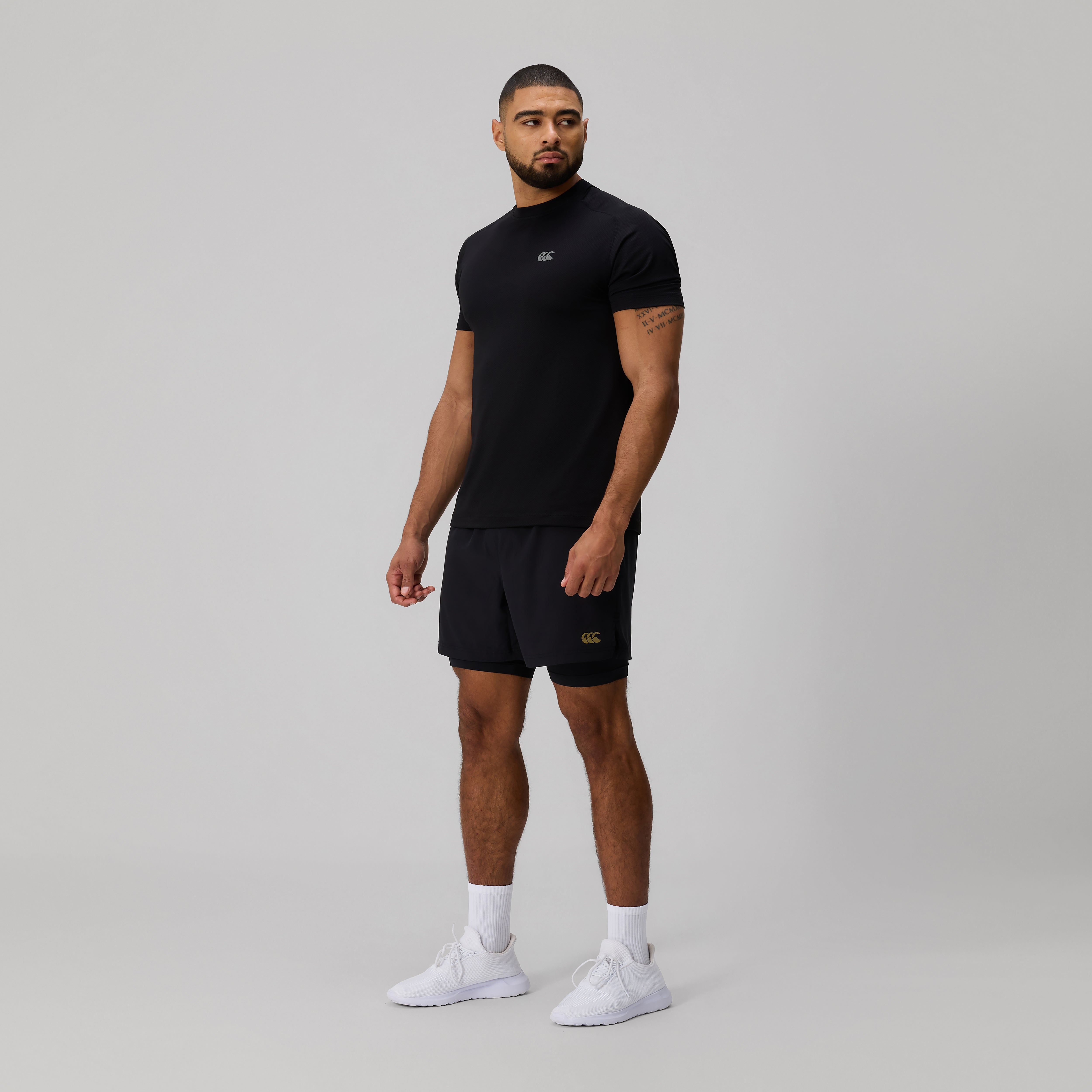 canterbury-tempo-2-in-1-short-allenamento-uomo-nero image 2