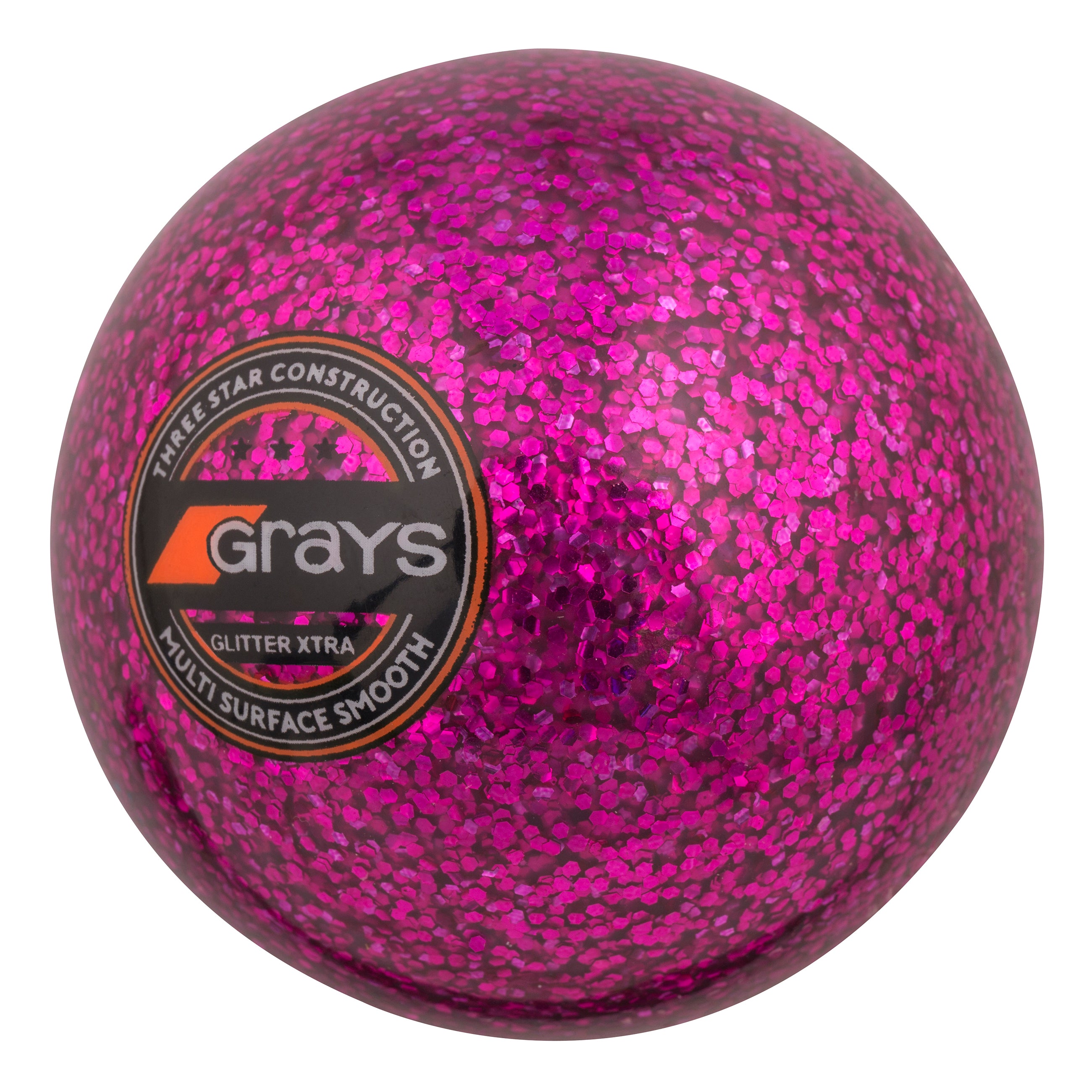 grays-glitter-xtra-pallina-da-hockey-3-stelle-rosa-argento-blu-teal image 2