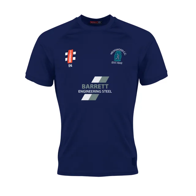gray-nicolls-matrix-v2-t-shirt-manica-corta-senior-navy-wedgwood-c-c image 1