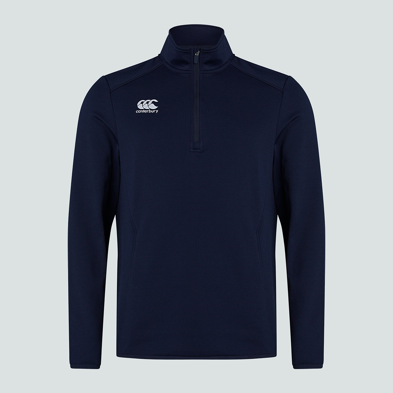 canterbury-club-1-4-zip-mid-layer-allenamento-uomo-navy image 1