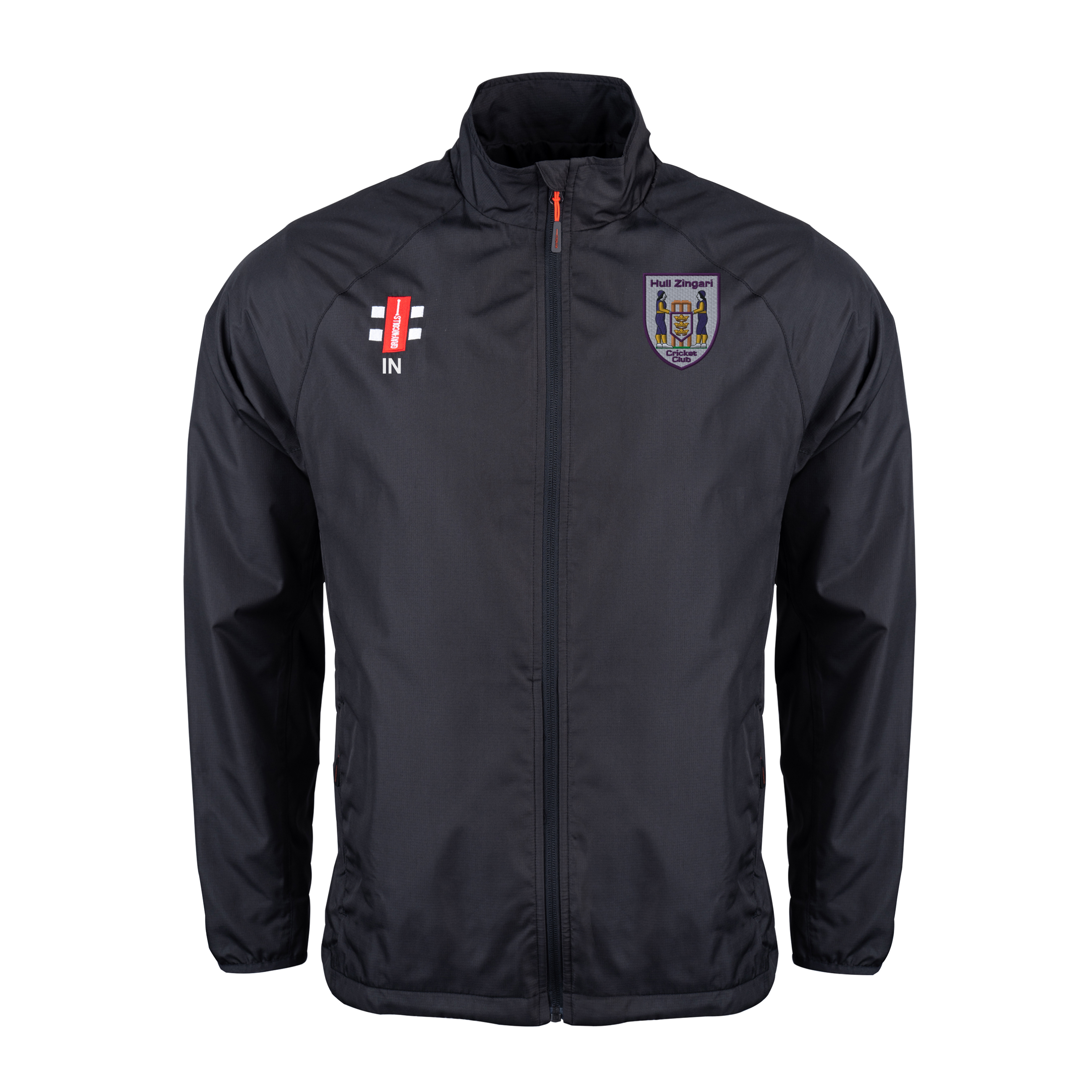 gray-nicolls-velocity-giacca-antipioggia-cricket-senior-hull-zingari-cc-black image 1