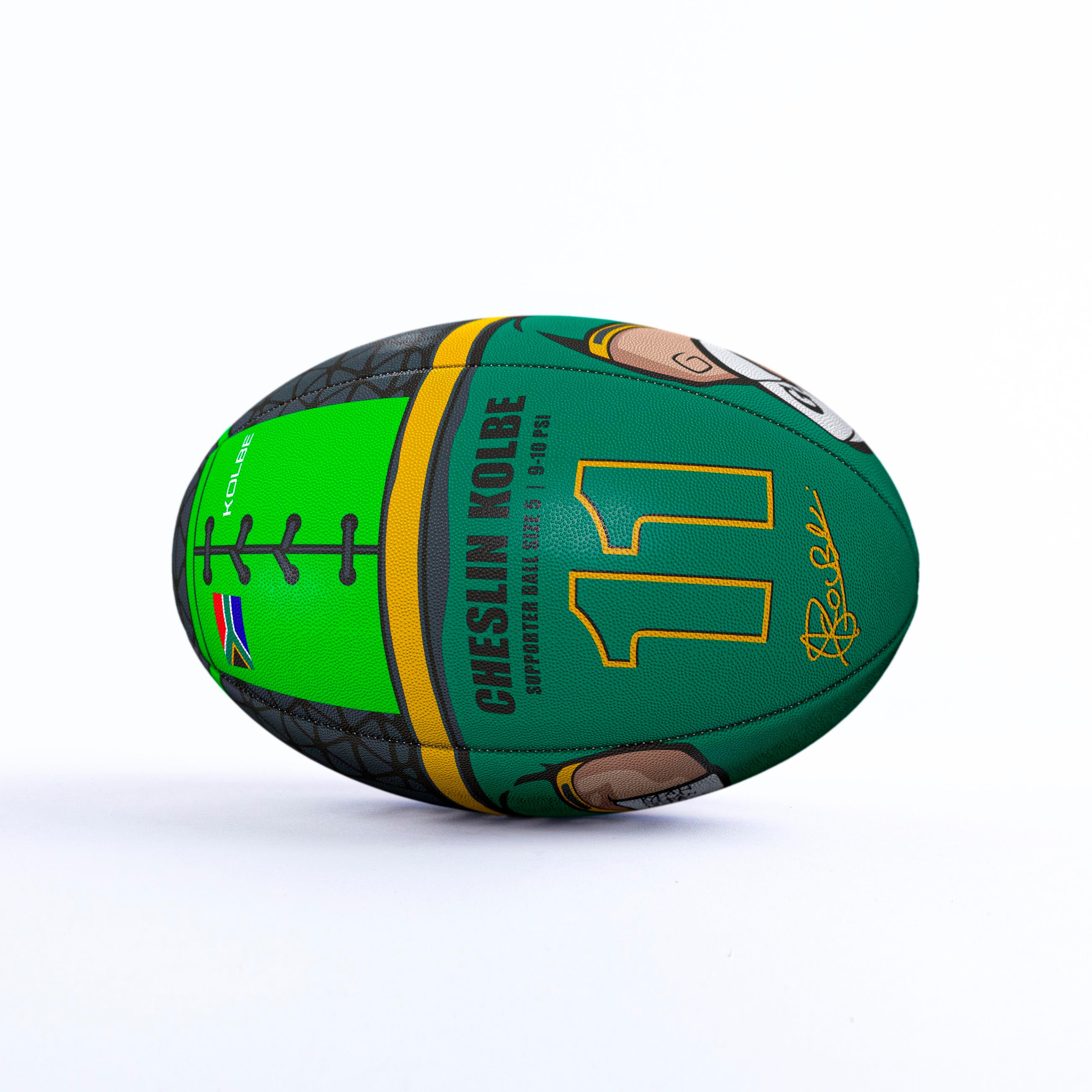 gilbert-rugby-cheslin-kolbe-signature-pallone-rugby-n-5 image 3