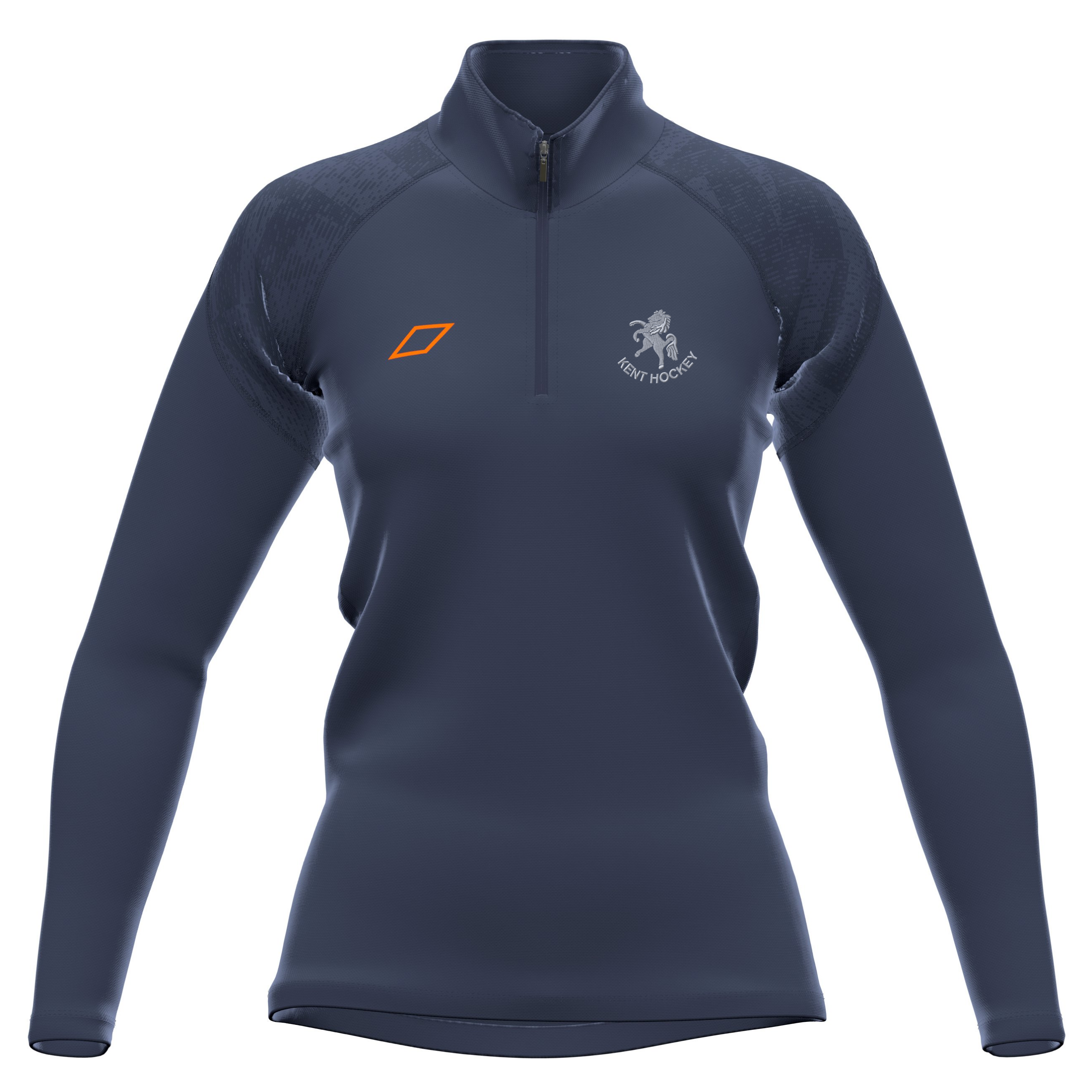 grays-kent-hockey-donna-gts-pile-1-4-zip-blu-navy-scuro image 1