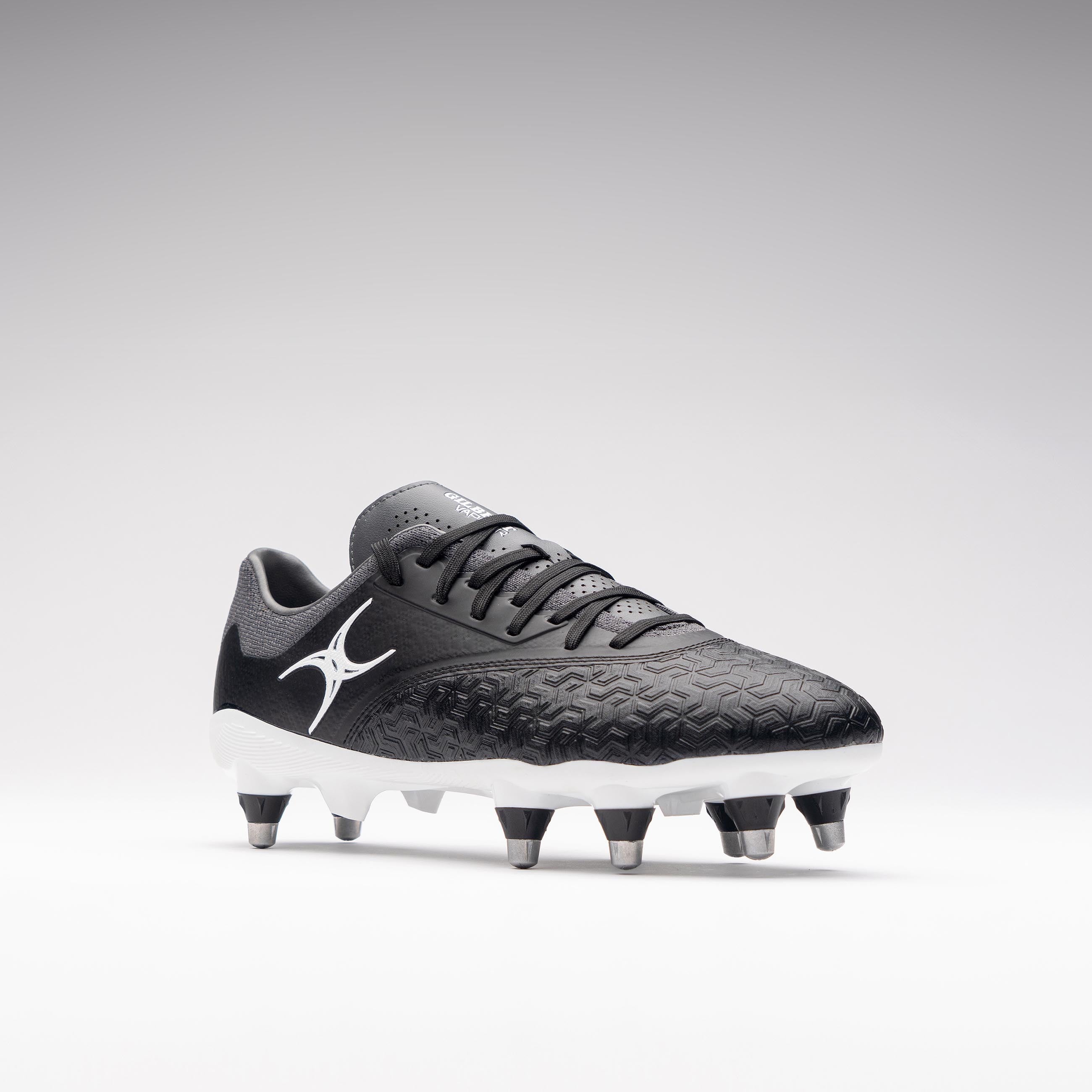 gilbert-rugby-icon-vapour-8s-scarpe-rugby-senior-nero-grigio image 7