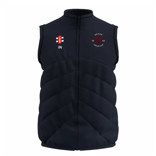 gray-nicolls-esher-cricket-club-gts-gilet-bodywarmer-senior-dark-navy image 1