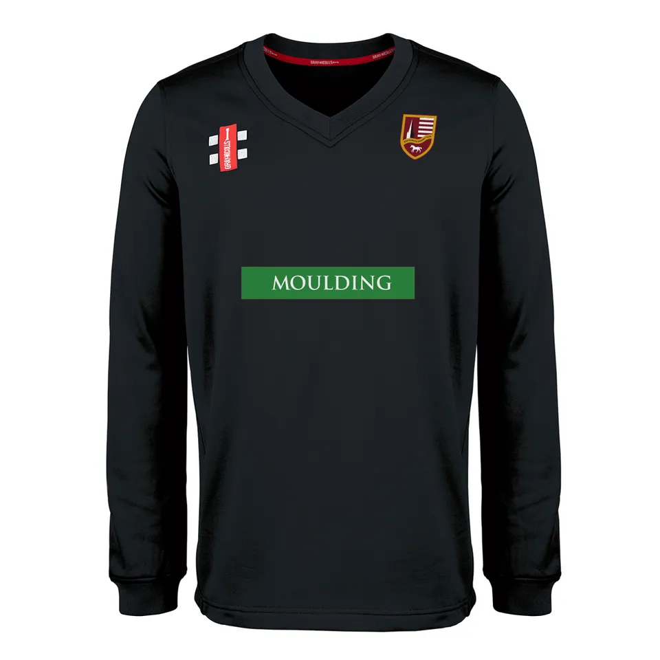 gray-nicolls-south-wilts-cc-adult-pro-performance-maglione-training-nero image 1