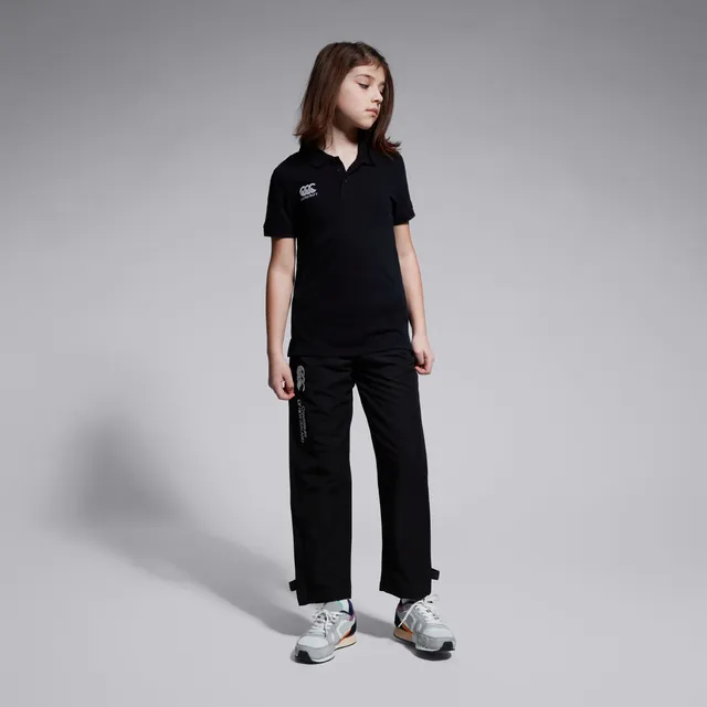 canterbury-waimak-polo-junior-unisex-black-polo-rugby-bambino image 1