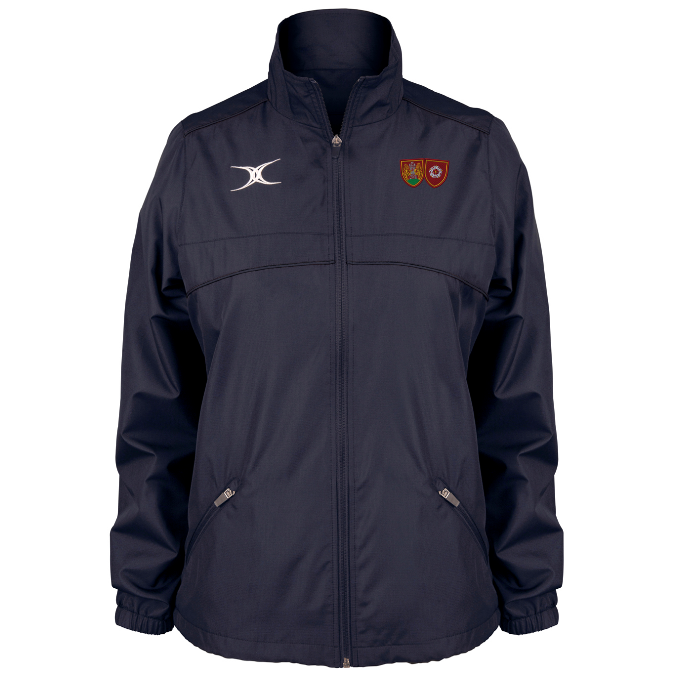 gilbert-rugby-old-northamptonians-ladies-photon-giacca-full-zip-donna-blu-navy image 1