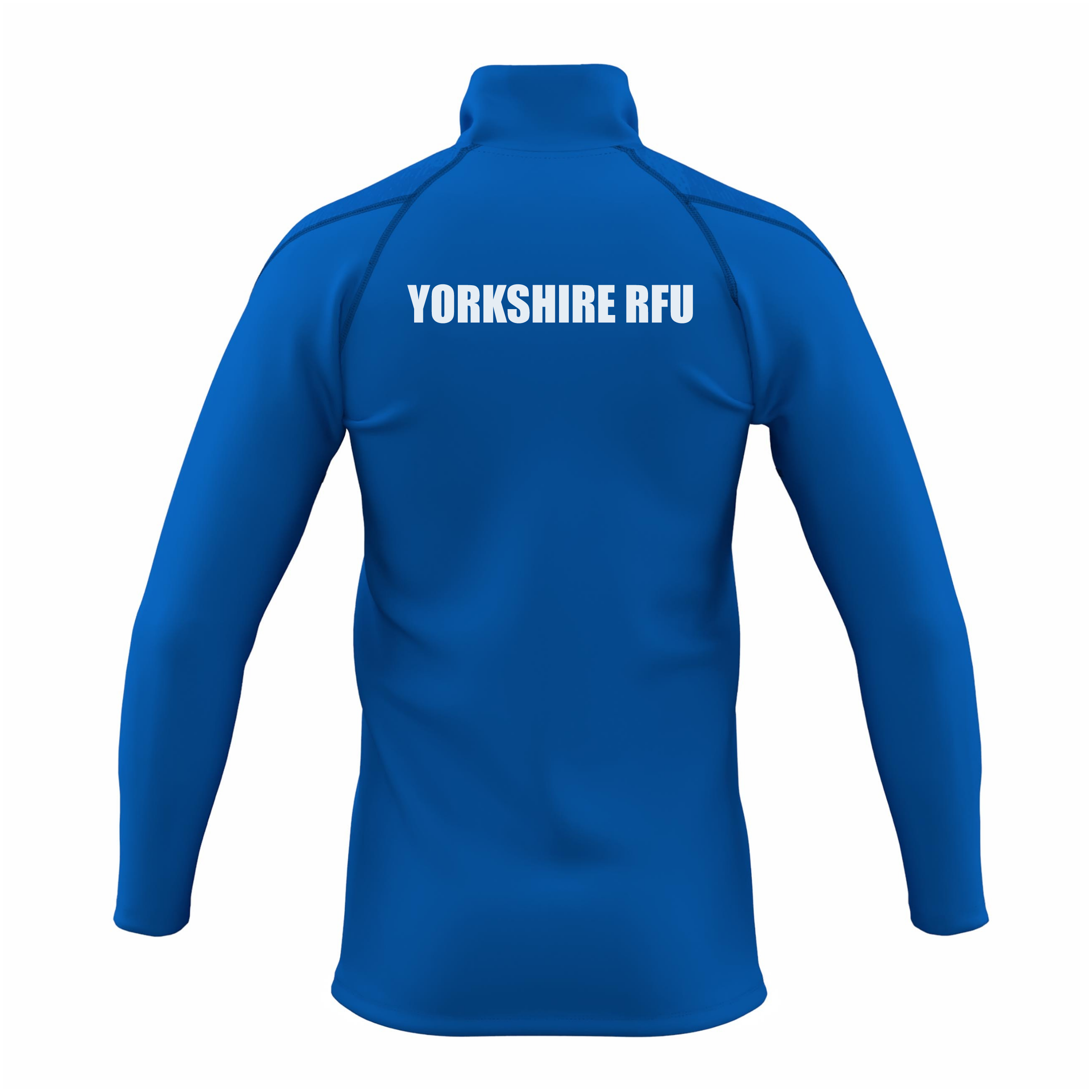 gilbert-rugby-gts-1-4-zip-fleece-yorkshire-rfu-junior-royal-felpa-rugby-ragazzi image 2