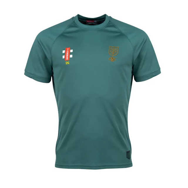 gray-nicolls-matrix-v2-t-shirt-manica-corta-north-london-cc-senior-verde image 1