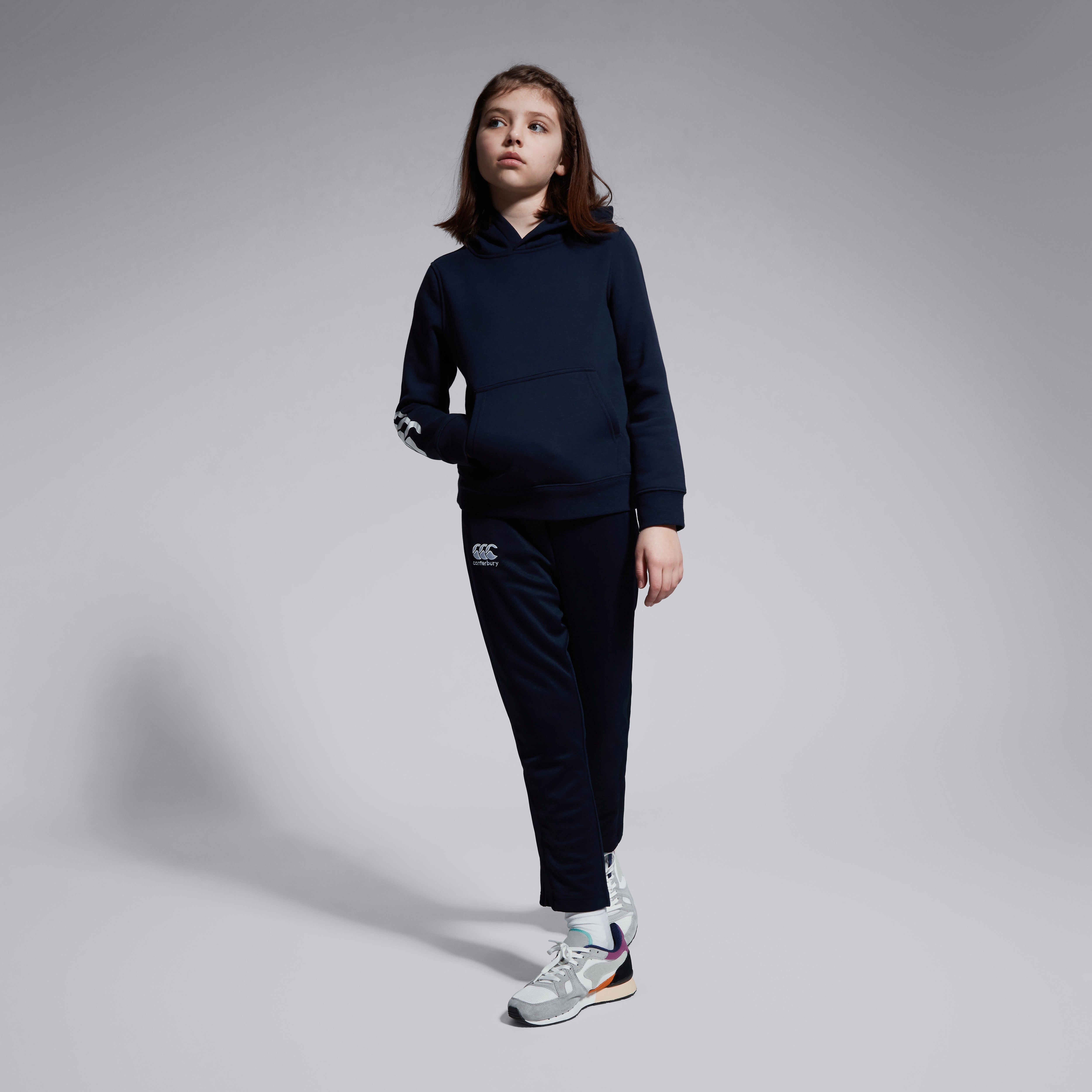 canterbury-club-felpa-con-cappuccio-junior-unisex-blu-navy image 3