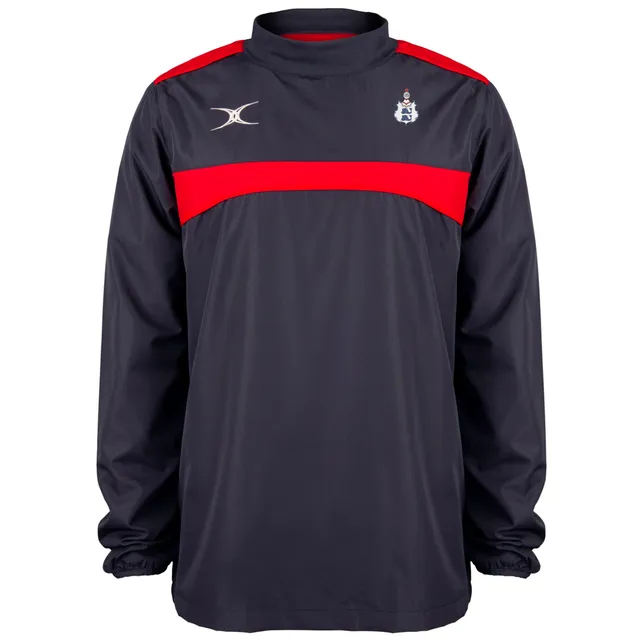 gilbert-rugby-brighton-rfc-senior-giacca-warm-up-photon-blu-navy-rosso image 1