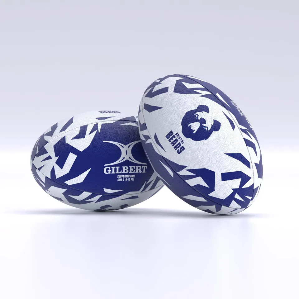 gilbert-rugby-bristol-bears-supporter-ball-pallone-da-rugby-tifoso-misura-4 image 1