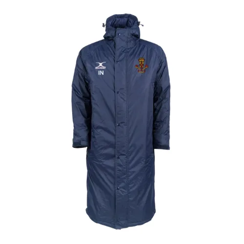gilbert-rugby-medway-rfc-giacca-tts-touchline-blu-navy-senior-impermeabile image 1