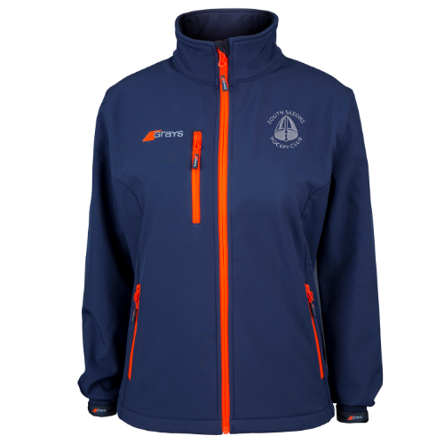 grays-south-saxons-hc-radius-soft-shell-jacket-dark-navy-donna-senior-hockey image 1
