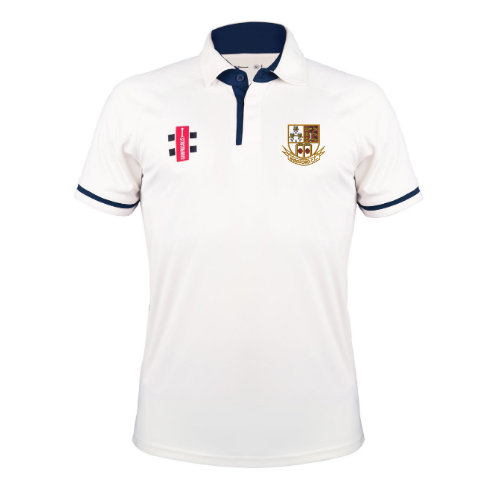 gray-nicolls-pro-performance-v3-maglia-cricket-manica-corta-senior-avorio-navy-w image 1