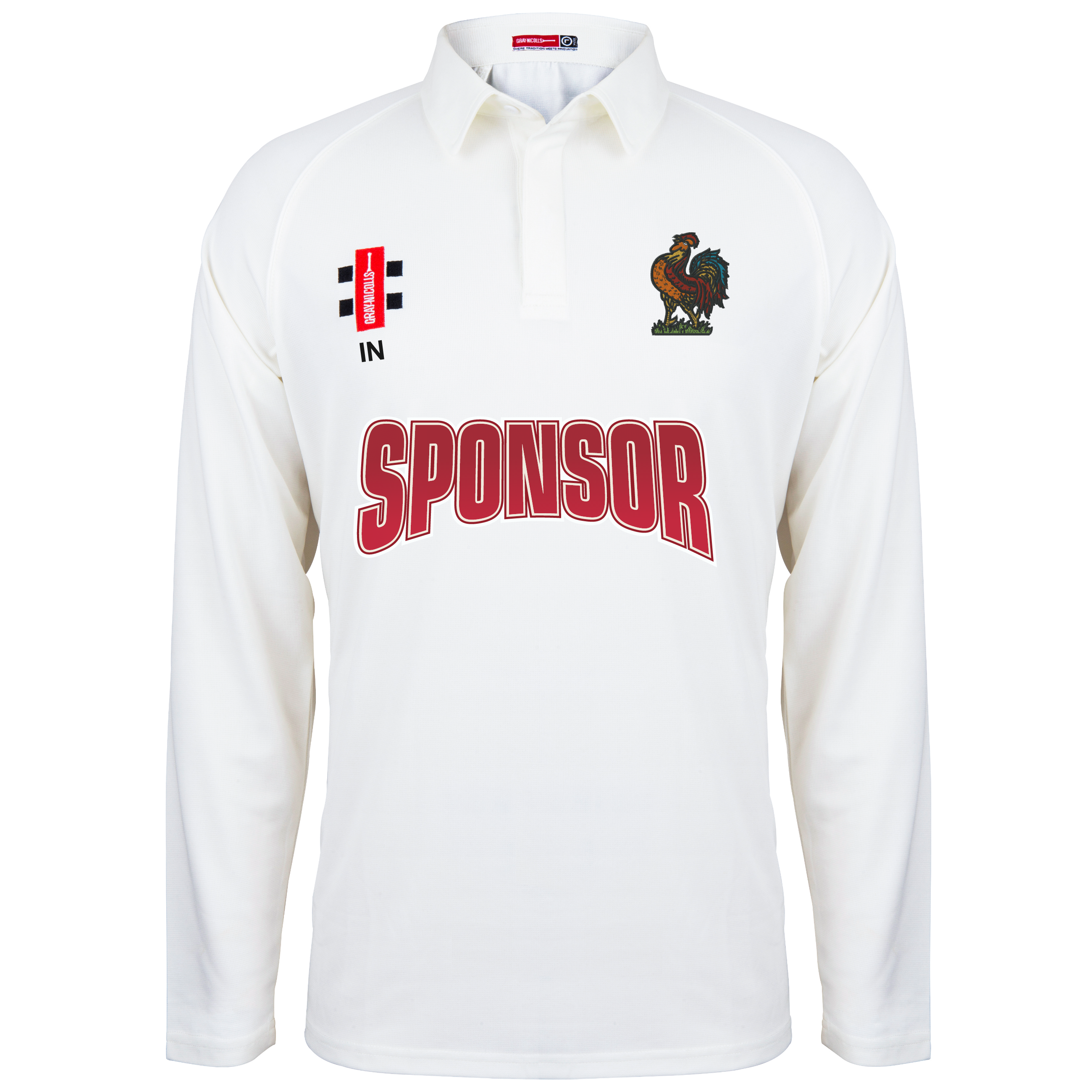 gray-nicolls-harrogate-cc-senior-matrix-v2-maglia-match-l-s-ivory image 1