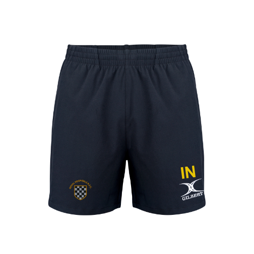 gilbert-rugby-barts-and-the-london-rfc-senior-pantaloncini-photon-neri image 1