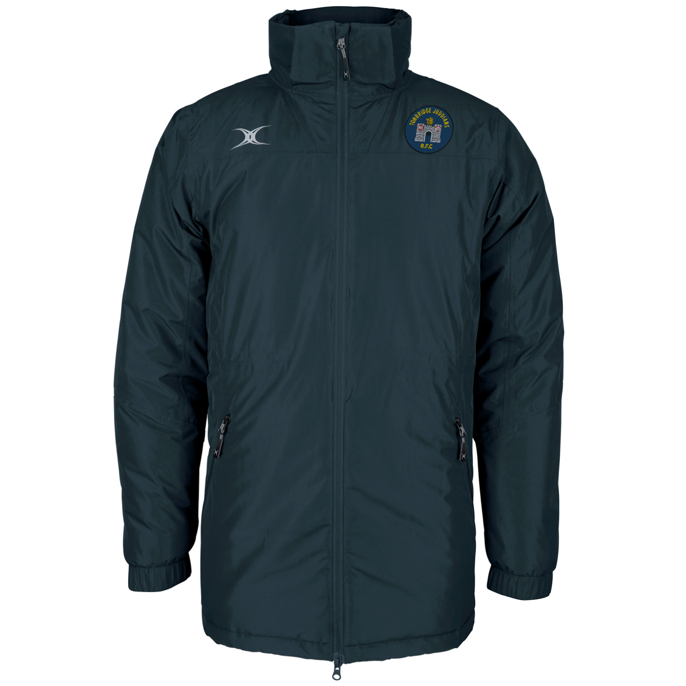 gilbert-rugby-tonbridge-juddians-rfc-senior-pro-giacca-all-weather-blu-navy image 2