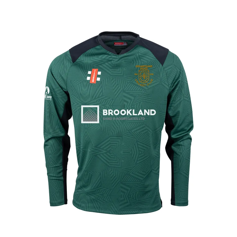 gray-nicolls-pro-performance-v2-maglia-cricket-manica-lunga-senior-grampound-roa image 1